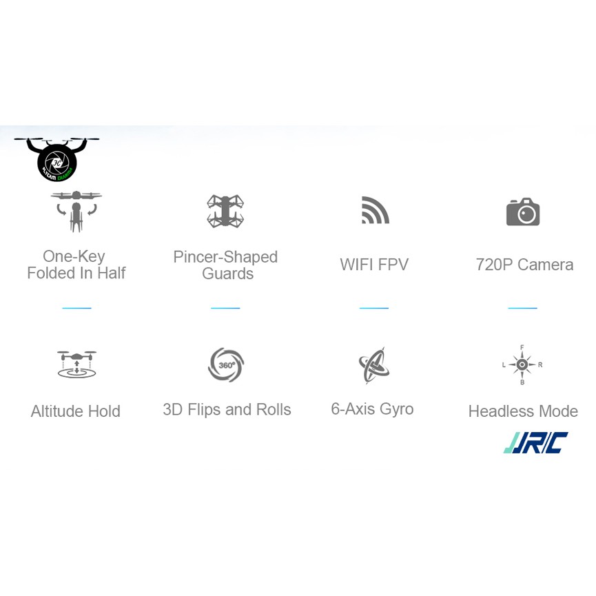 Flycam JJRC H43WH WIFI FPV 720P Camera