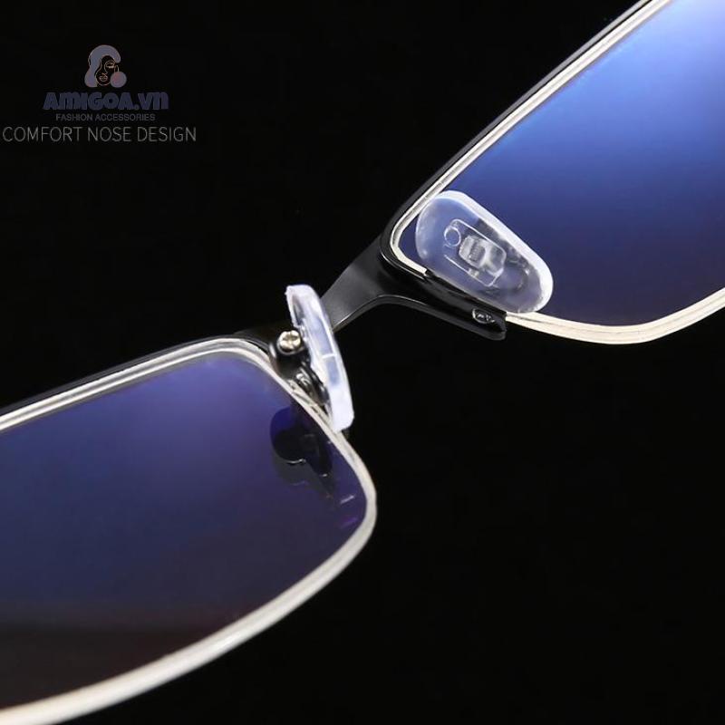 Mắt Kính Gọng Oval Tròng Đầy Màu Sắc Phong Cách Vintage Dành Cho Người Lớn