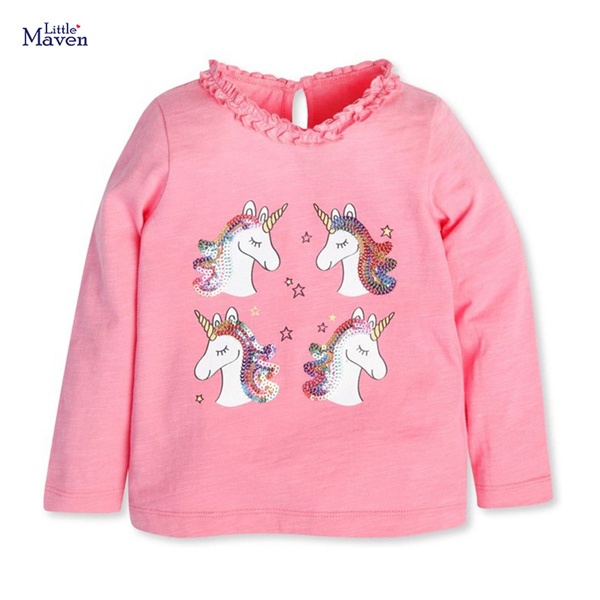 BST áo polo Little Maven cho bé gái 2-8 tuổi - Little Maven Official Store