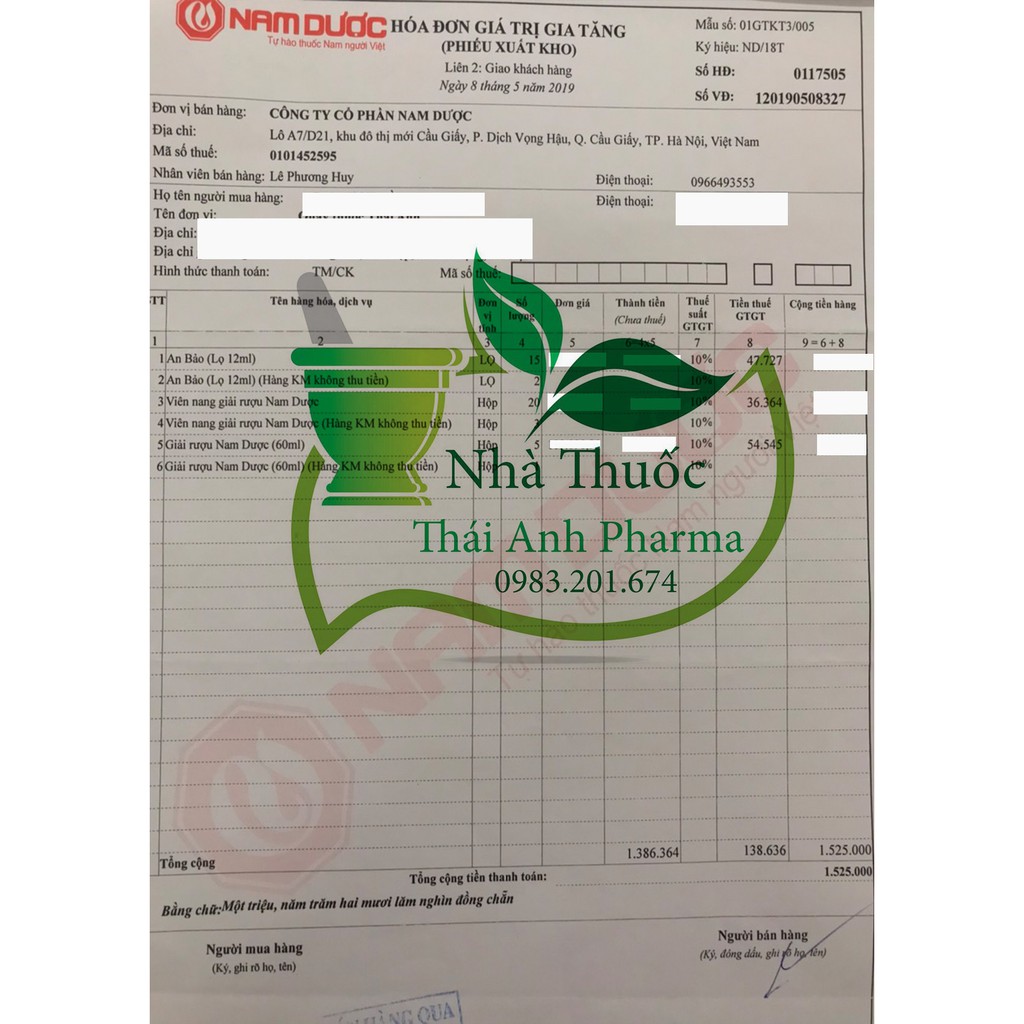 Giải Rượu Nam Dược | BigBuy360 - bigbuy360.vn