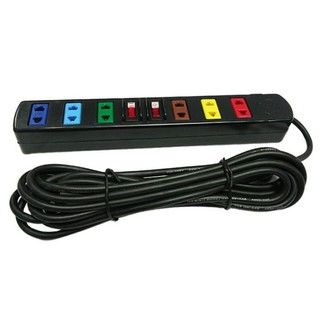 Ổ cắm lioa 6 lỗ 2 chấu 6d52n dây dài 5m
