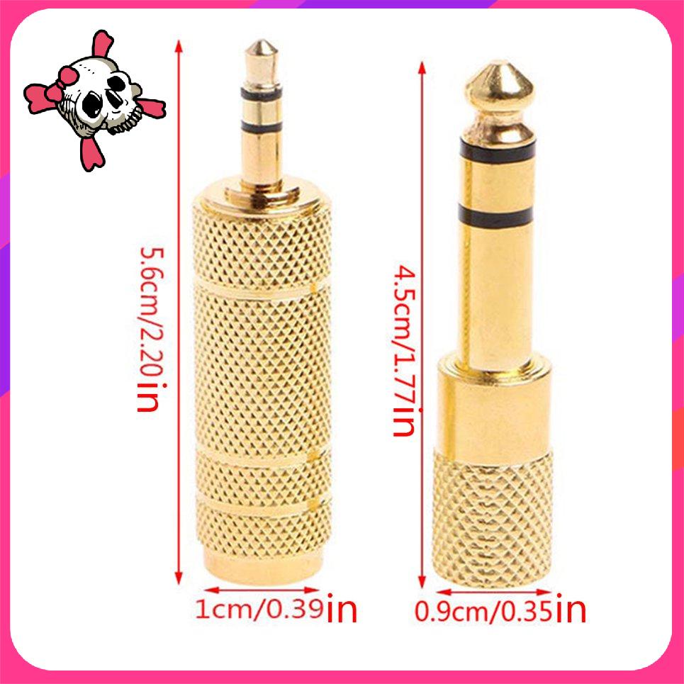 ⚡Fk FK⚡(Mới) Giắc cắm chuyển đổi âm thanh 6.5Mm 1/4 Female sang 3.5Mm 1/8 Male | BigBuy360 - bigbuy360.vn