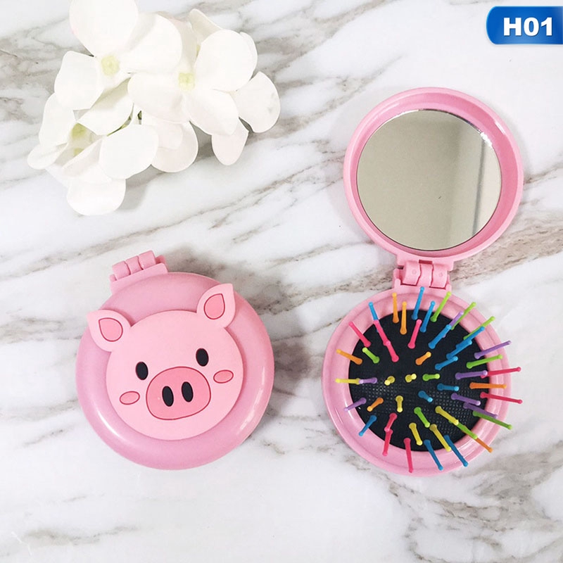 Tmdbyx Lược Chải Tóc Loại Nhỏ Hình Kỳ Lân Dễ Thương Tiện Dụng