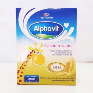 Alphavit Calcium Nano bổ sung canxi cho trẻ