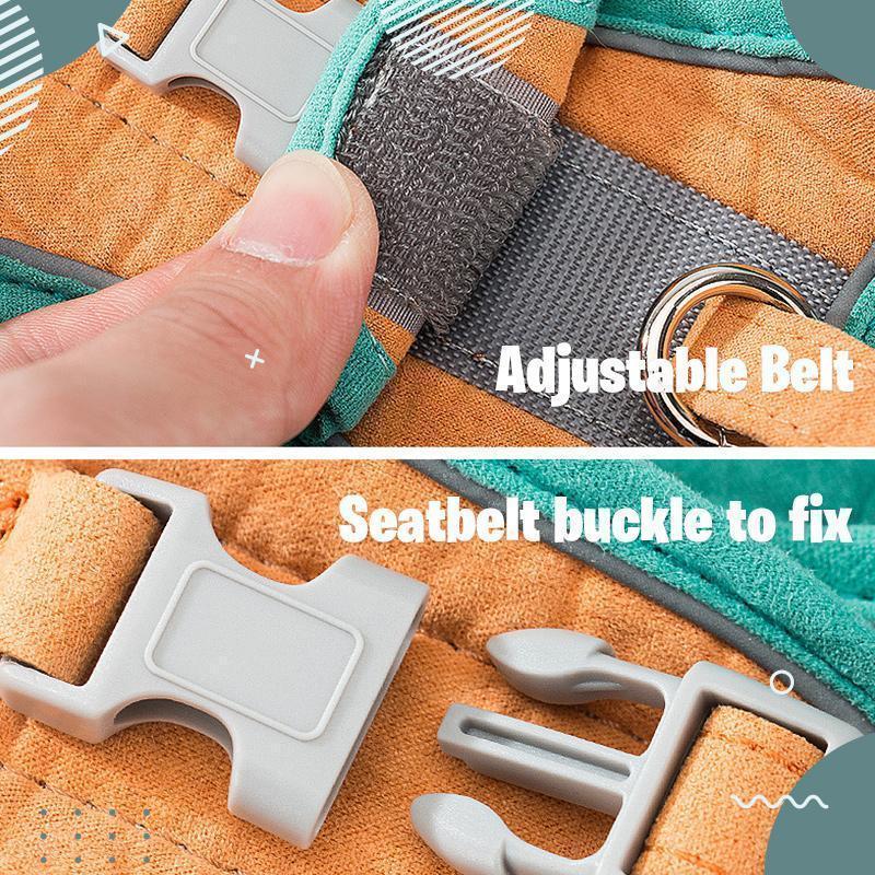 Yếm đeo dắt thú cưng đi dạo dây dài 1.5m