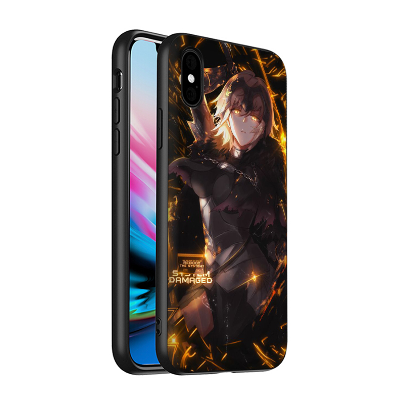 Ốp điện thoại silicone hình anime Fate Grand Order thích hợp cho Iphone 8 7 6s 6 Plus 5 5s Se 2016 2020
