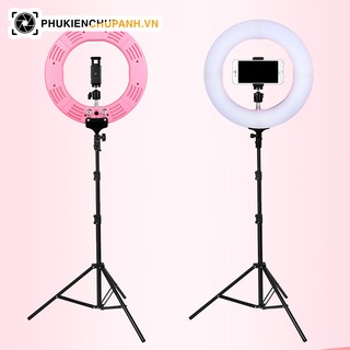 [Model 2018-60w] Đèn LED 14 inch hỗ trợ livestream, chụp hình sản phẩm, makeup, studio