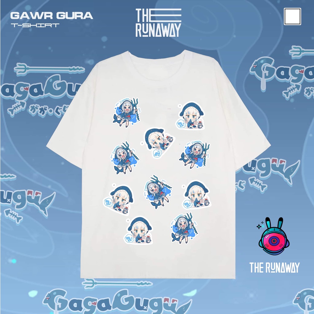 Áo phông Hololive: Gura Gawr Collection Nam / Nữ  by The Runaway