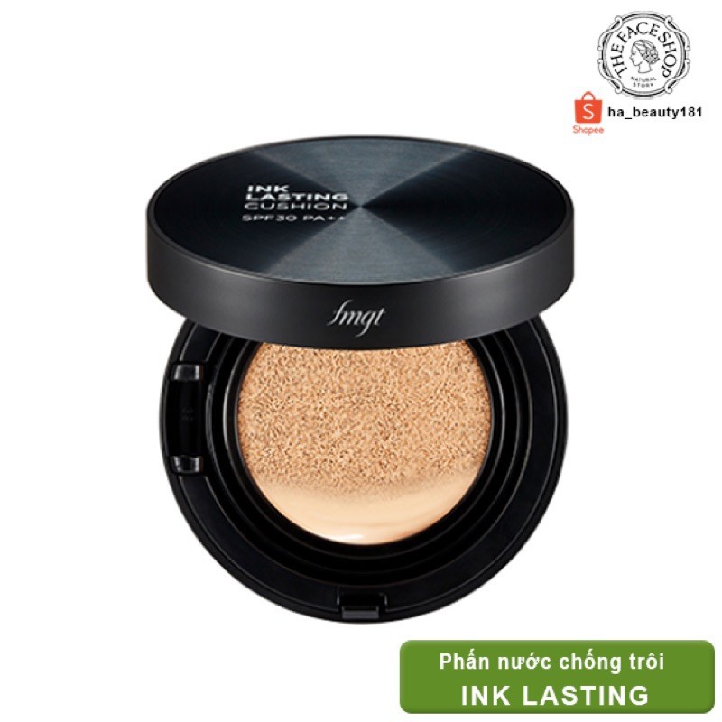 (Auth) Phấn nước Chống trôi fmgt INK LASTING Cushion BB