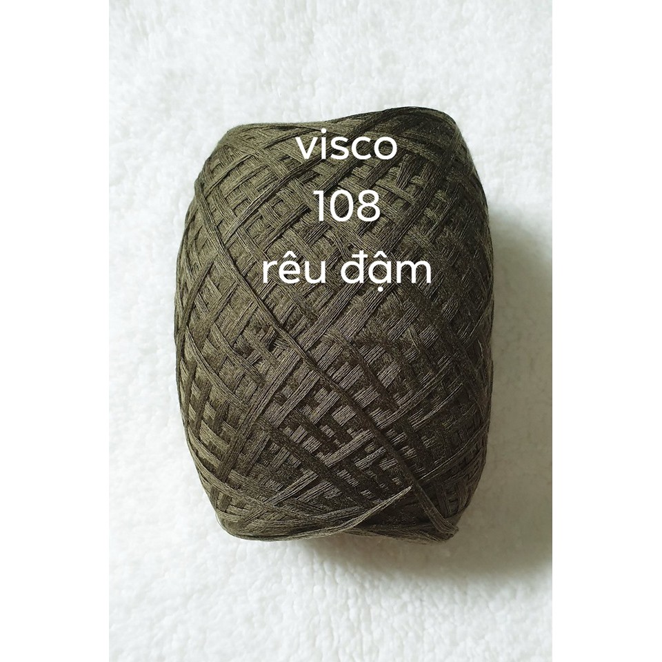 Bảng màu 4 SỢI VISCO (cotton nhật bóng)