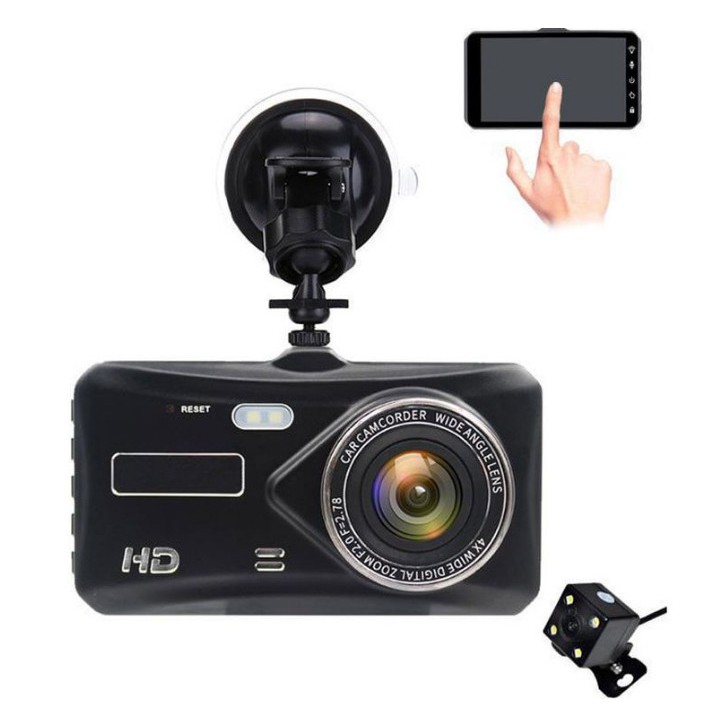 Camera hành trình ô tô độ phân giải cao màn hình 4inch cảm ứng BM60 Tặng thẻ nhớ 32Gb