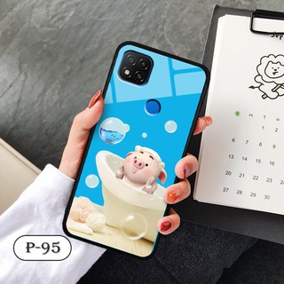 Ốp lưng kính 3D Xiaomi Redmi 9C-cute