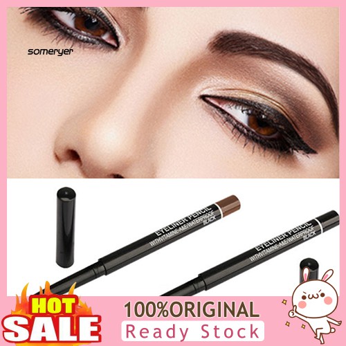 [Hàng mới về] Chì kẻ mắt gel màu nâu đen xoay được dùng trang điểm chống nước | BigBuy360 - bigbuy360.vn