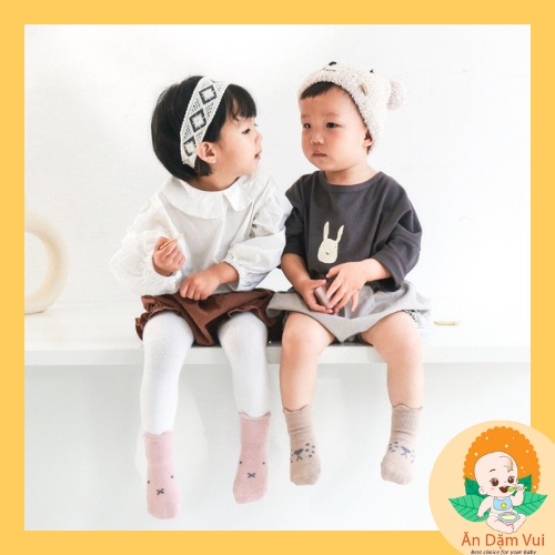 Tất vớ cao cổ Nemo Baby chống trơn trượt cho bé, vớ trẻ em siêu ấm cho bé trai, bé gái SAMIKIDS