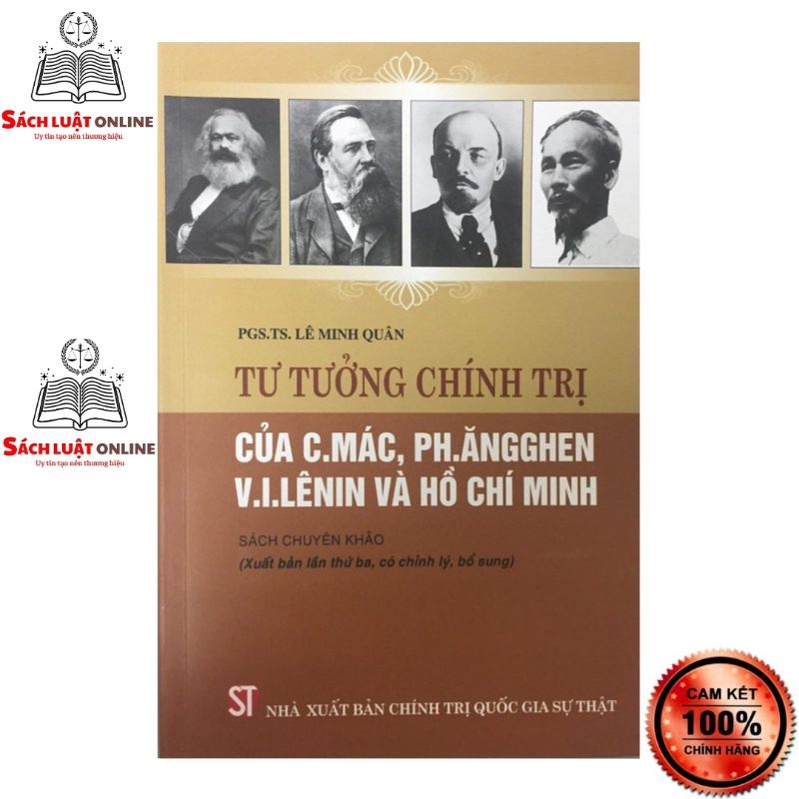 Sách - Tư tưởng chính trị của C.Mác, Ph.Ăngghen, V.I.Lênin và Hồ Chí Minh