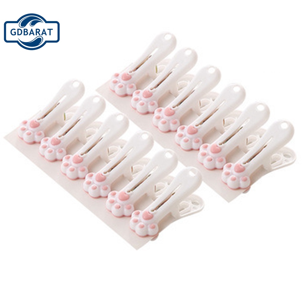 Kẹp quần áo bằng nhựa thiết kế dễ thương tiện dụng cho gia đình