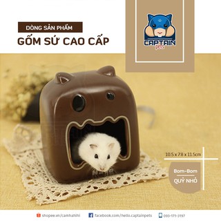 Nhà ngủ sứ cao cấp NAVO cho Hamster