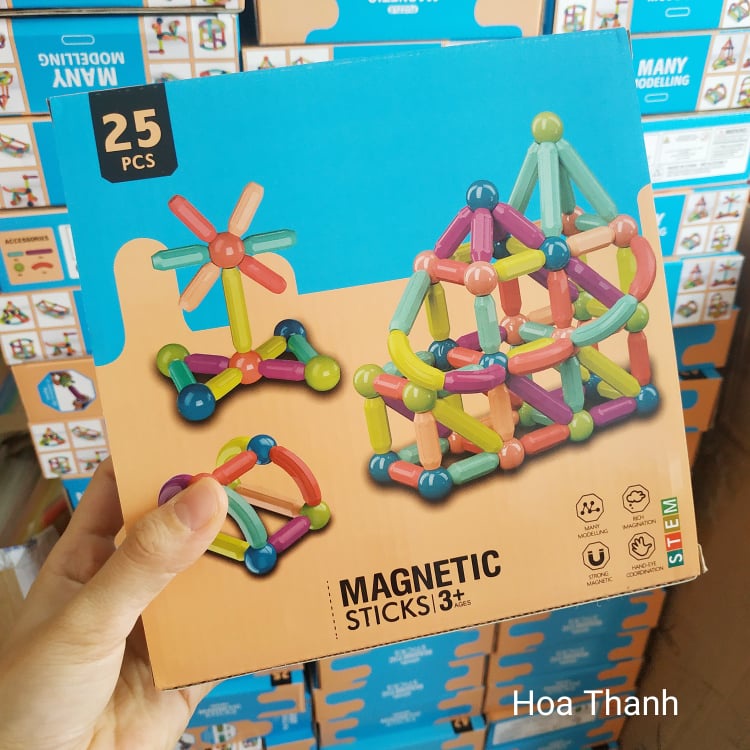 ĐỒ CHƠI NAM CHÂM MAGNETICS STICKS (hàng loại 1)