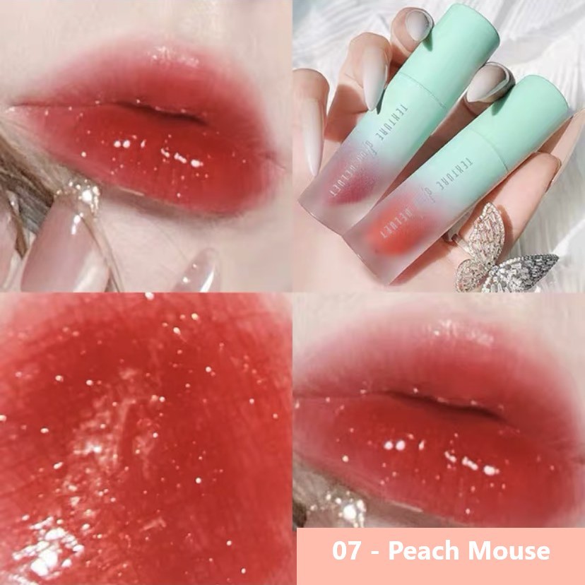 Son kem XIXI mịn mướt căng mọng lâu trôi Velvet Lip Glaze Mirror Lip Glaze Dudu Lip Oil XIXI21 | Thế Giới Skin Care