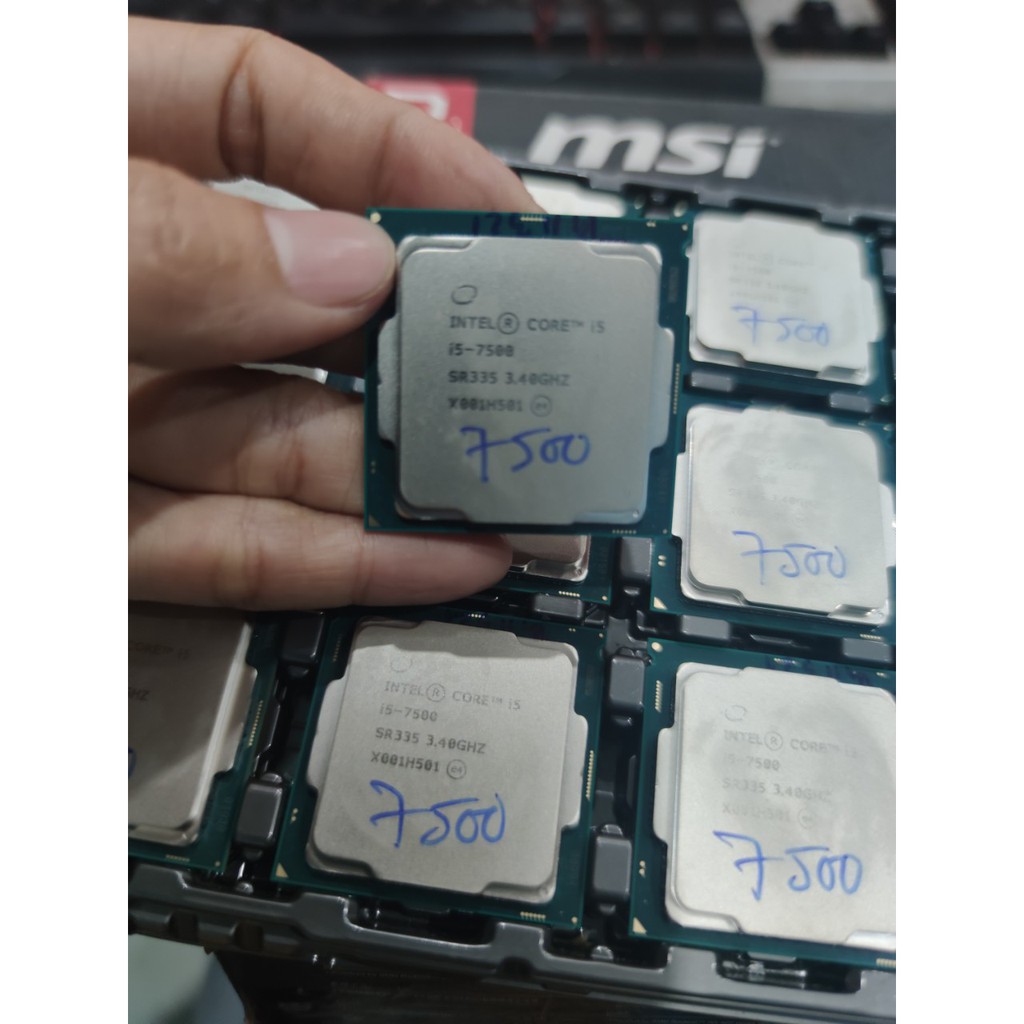 Cpu Intel Core i5-7500 (3.8Ghz, 6MB cache, socket 1151) - hàng tháo máy