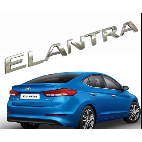 Tem logo chữ nổi Elantra