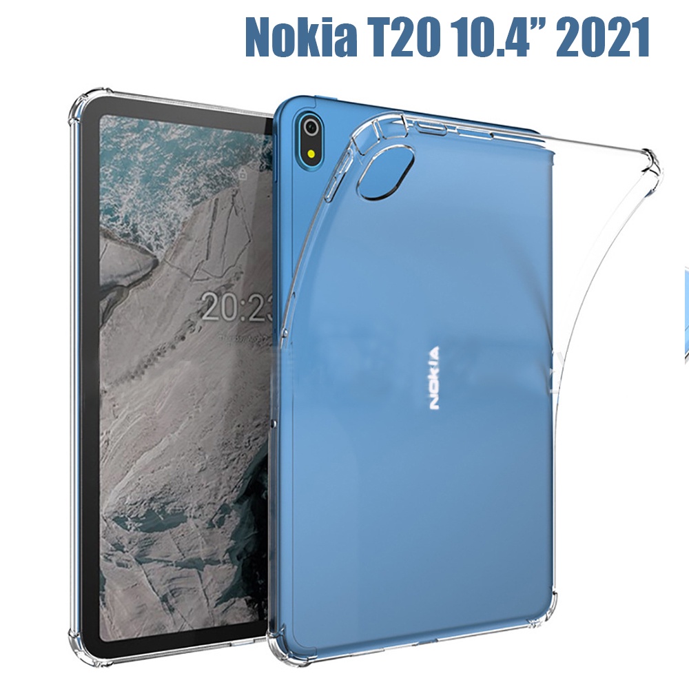 Ốp Máy Tính Bảng Silicon Có Giá Đỡ Bảo Vệ Cho Nokia t20 10.4'' Nokia t20 TA-1397 TA-1394 TA-1392