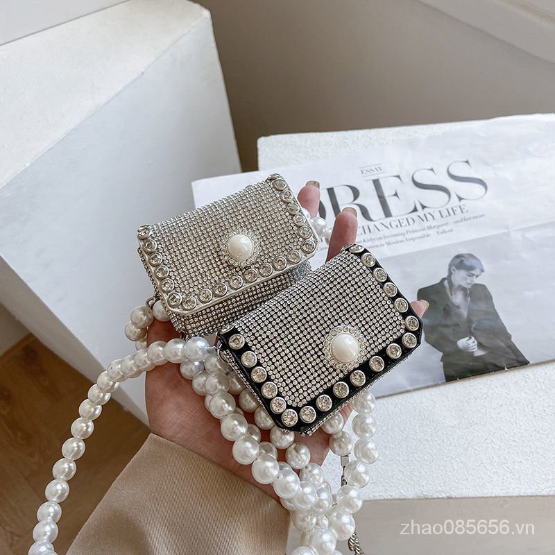 Túi Đeo Chéo Mini Đính Ngọc Trai Thời Trang Mùa Hè Cho Nữ 2021 | BigBuy360 - bigbuy360.vn