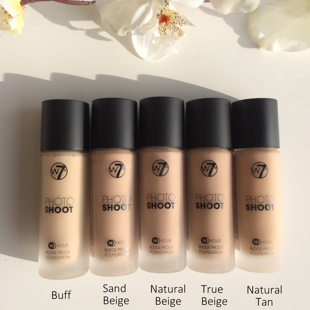 KEM NỀN W7 PHOTOSHOOT BUDGE PROOF FOUNDATION