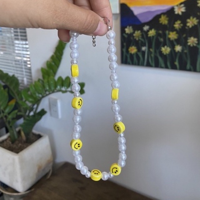 [304] Vòng cổ ngọc mặt cười