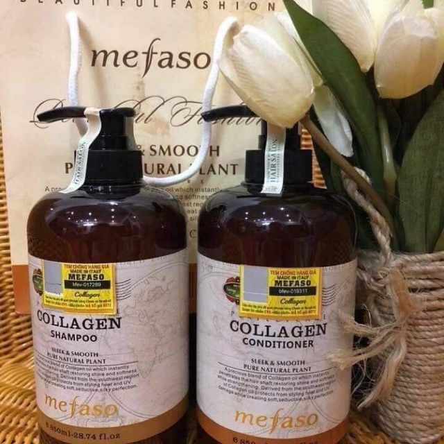 Dầu cặp collagen Mefaso - Ý
