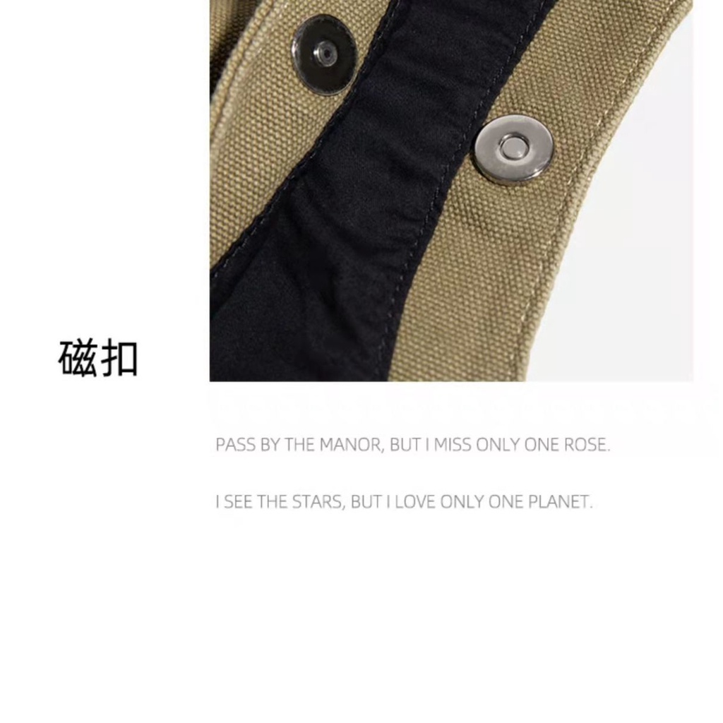 Túi Xách Đeo Vai Vải Bạt Cỡ Lớn Thời Trang Thiết Kế Mới 2022