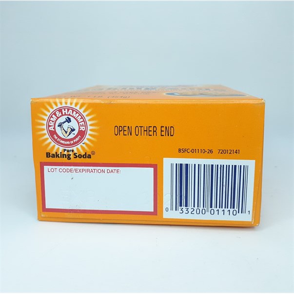 Date 07/2023 Bột Baking Soda hiệu Arm & Hammer – hộp 454g