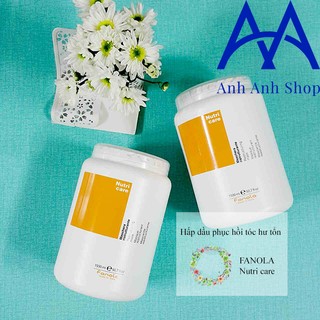 Hấp tóc Fanola Nutricare phục hồi tóc hư tổn 1500ml