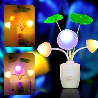 Đèn ngủ cây nấm đổi màu