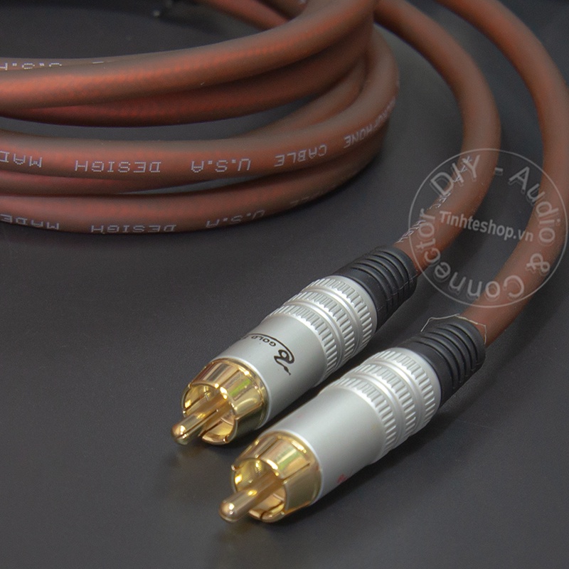 Cáp XLR sang RCA DIY 0.5M đến 5M - RCA to XLR female cable 2 wire