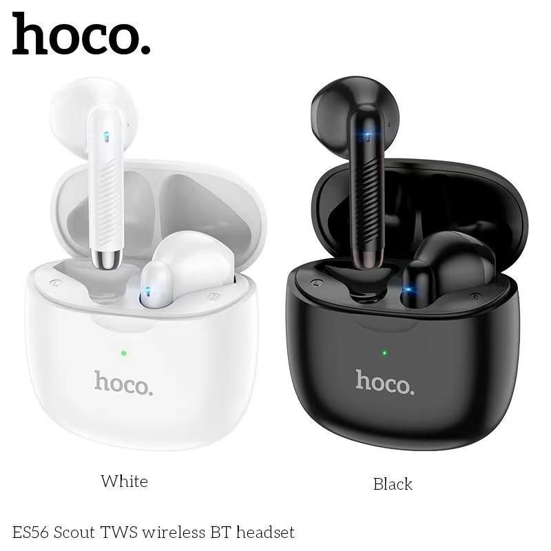 Tai nghe Bluetooth TWS Hoco ES56 Scout V5.1, Pin 4H, Tăng giảm âm trên tai, Bass cực hay - Hàng chính hãng