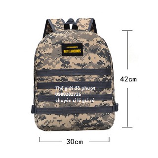 (giảm giá sốc) Balo PUBG Size Lớn Vải Dù Chống Nước (balo 3)