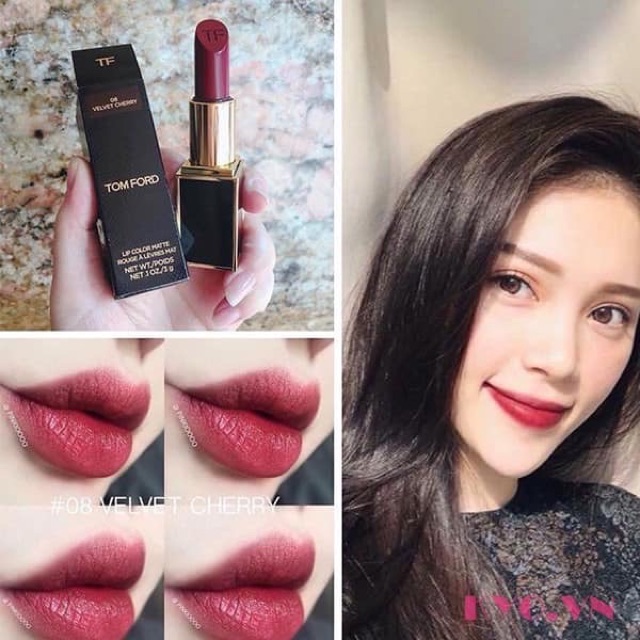 Son TF Tomford vỏ đen - [TAS70]