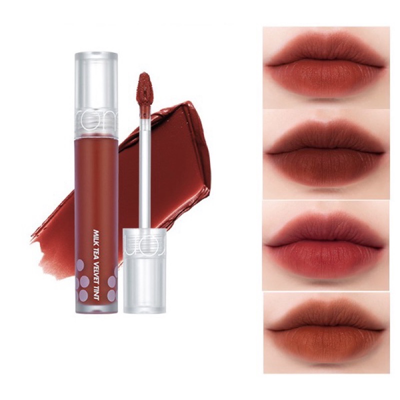 Son Kem Lì Và Mịn Mượt Như Nhung Romand Milk Tea Velvet Tint 4.4g