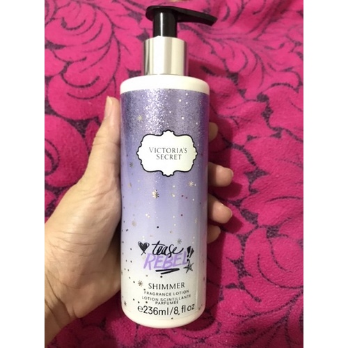 Dưỡng thể Victoria's Secret Fragrance Lotion 250ml - Tease Rebel Shimmer (Mỹ)