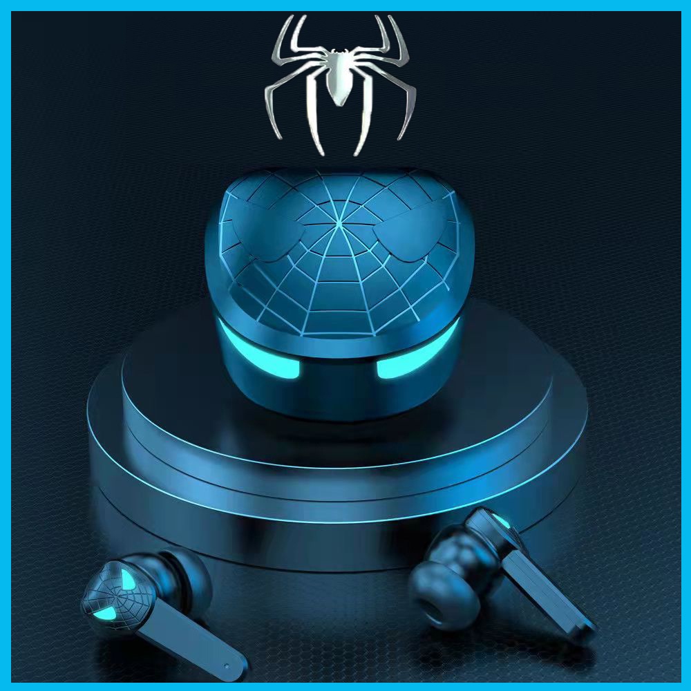 Tai nghe bluetooth không dây Marvel Spider-Man Tai nghe thể thao stereo earbud với micrô tai nghe VG10