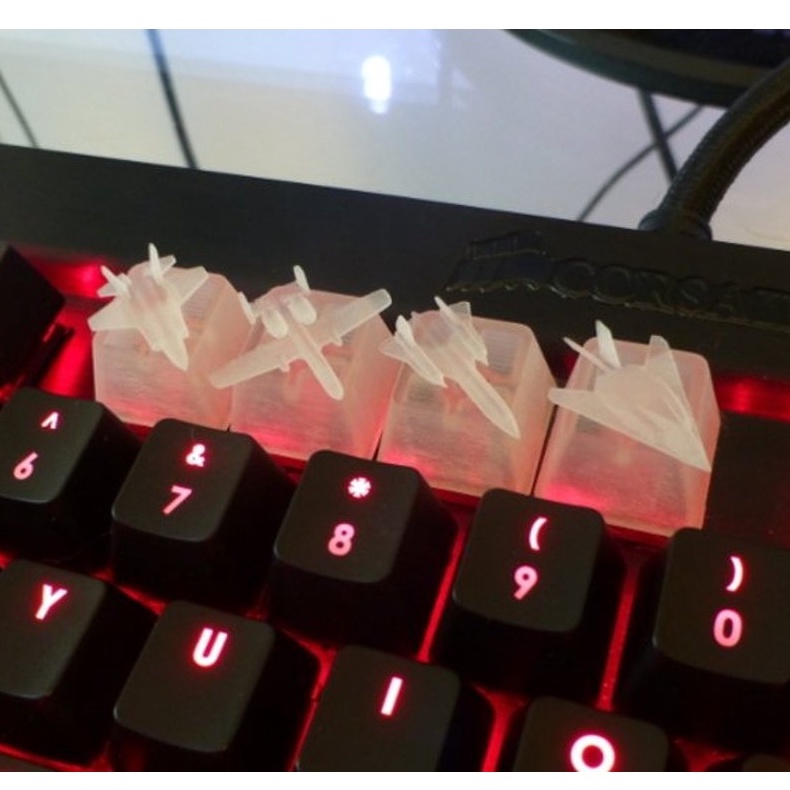 Dịch vụ in 3D Resin keycap, trang sức, figures... có hỗ trợ làm sạch mẫu, in bằng máy LCD 4k Mono X, Mighty