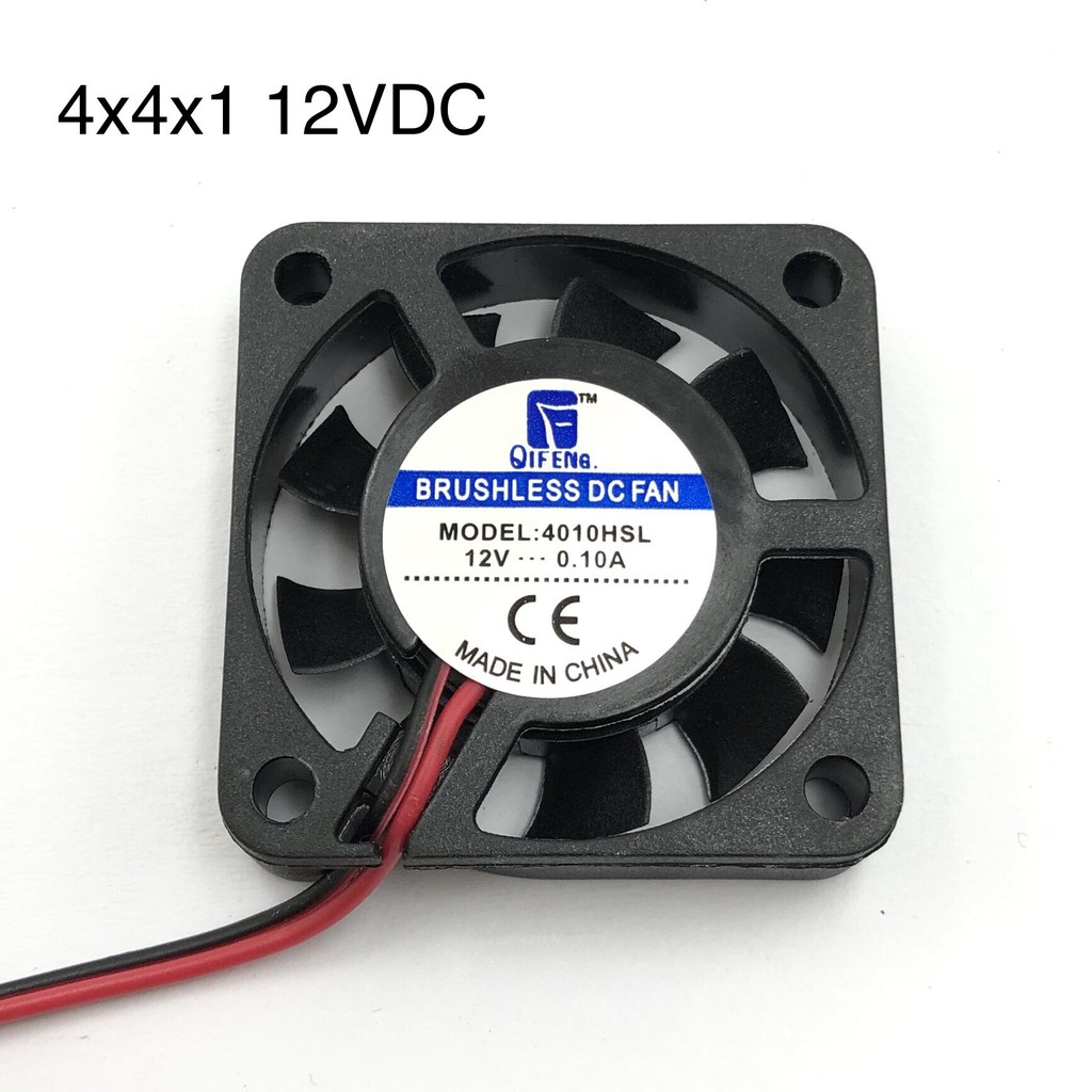 Quạt tản nhiệt 4x4x1cm 12VDC