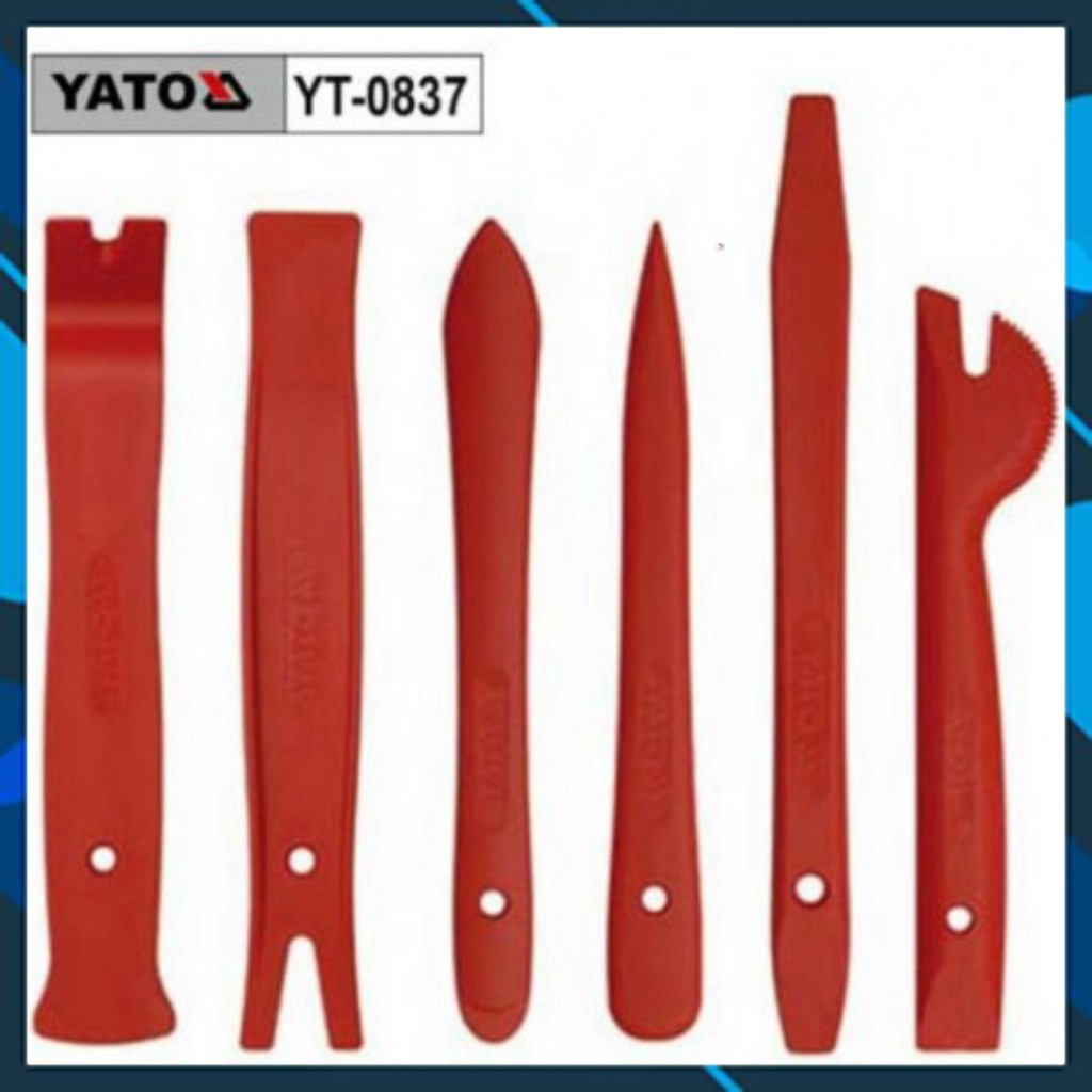 Đồ Nghề Yato Balan. Bộ tháo lắp nội thất ô tô 6 chi tiết Yato YT-0837