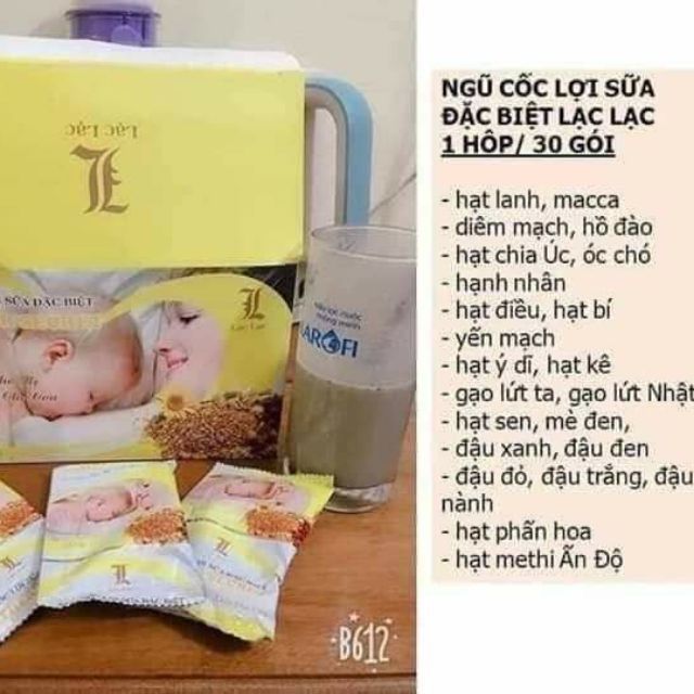 Ngũ cốc lợi sữa lạc lạc đặc biệt