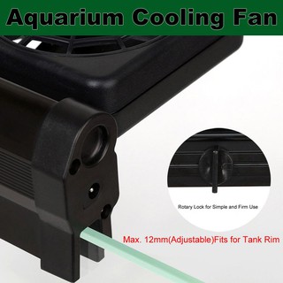 Quạt làm mát 2 cấp độ 100-240V cho bể cá