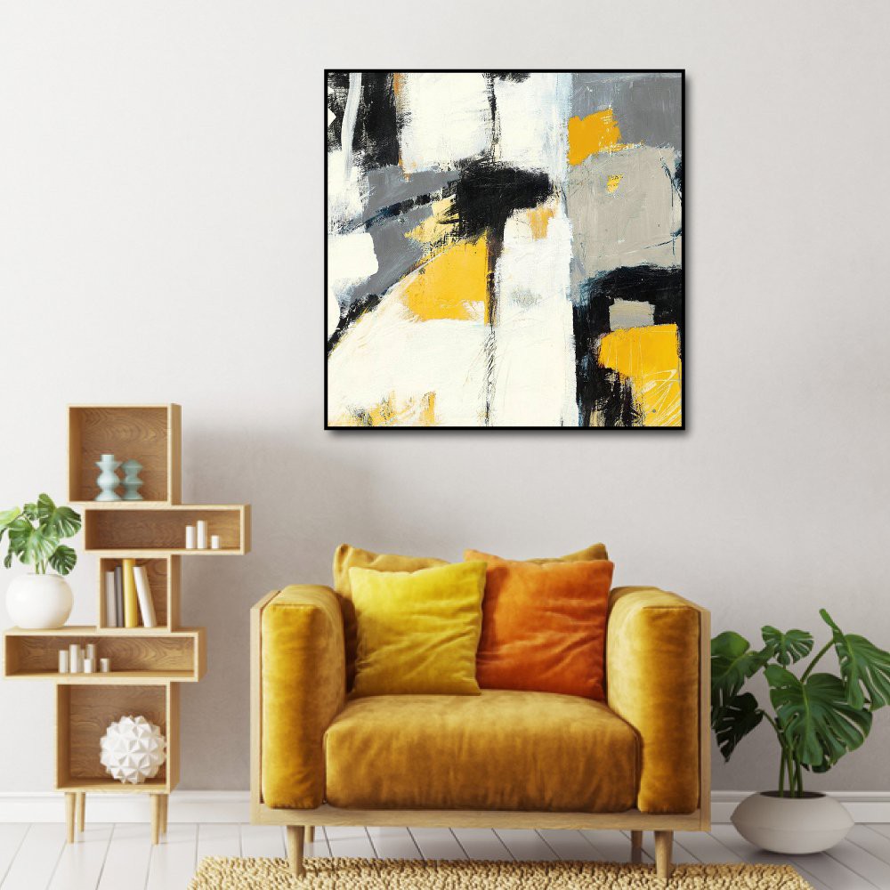 Tranh treo tường Canvas Lala 1 tấm nghệ thuật tặng kèm đinh treo 3 chân chuyên dụng