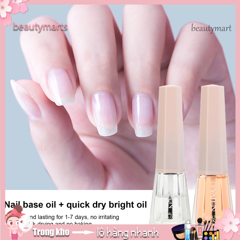 [Hàng mới về] Keo sơn móng tay màu trong suốt nhanh khô tiện lợi 10g