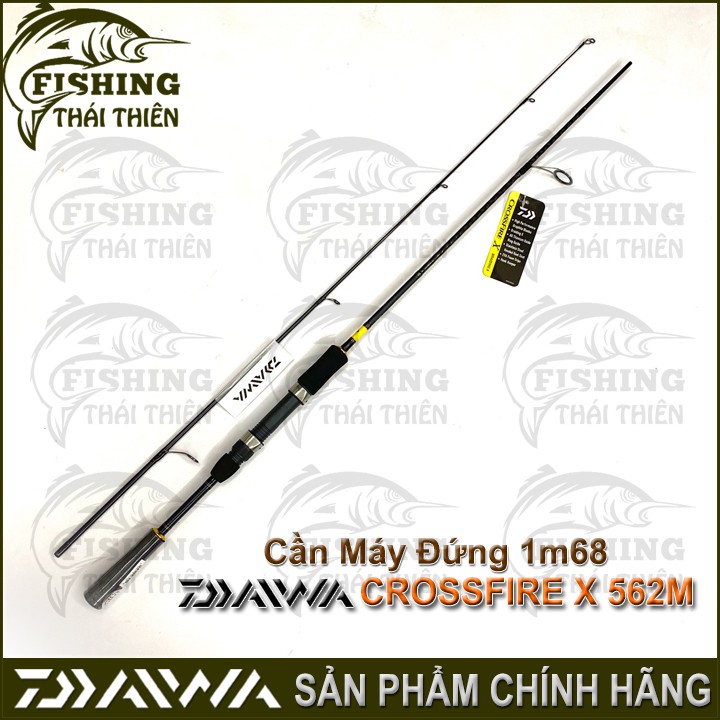 Cần Câu Cá Daiwa Crossfire-X 562M Cần Lure UL Máy Đứng 1m68 Hàng Chính Hãng Made In Việt Nam