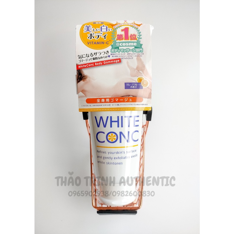 Tẩy da chết toàn thân White Conc Body Nhật Bản